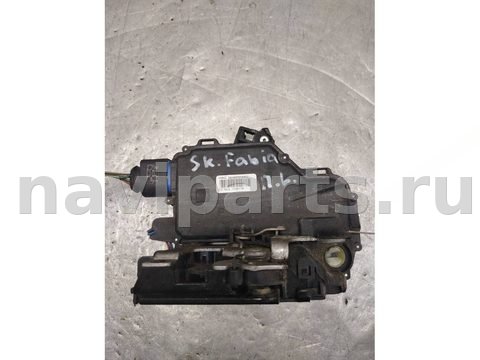 Замок двери передней левой Skoda Fabia, 2001 г., OEM 3B1837015AQ, арт. 58239
