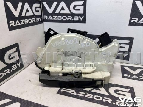 Замок двери передней левой Volkswagen Tiguan, 2013 г., OEM 5N2837015E, арт. BVR0802300_4