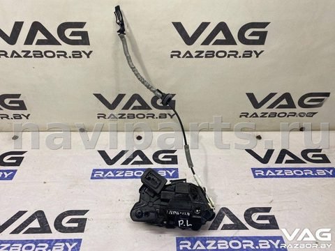 Замок двери передней левой Volkswagen Passat B8, 2015 г., OEM 5E1837015, арт. BVR142-119, фото 3