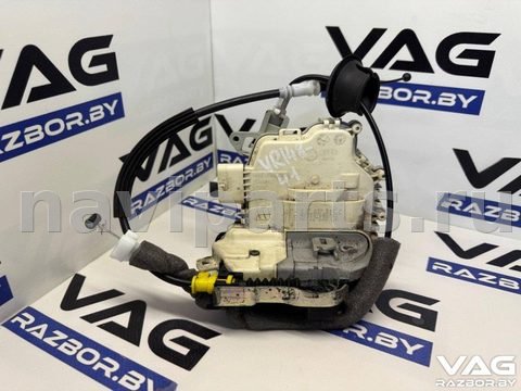 Замок двери передней левой Audi A7 1 (S7,RS7), 2012 г., OEM 8J2837015C, арт. BVR148-41
