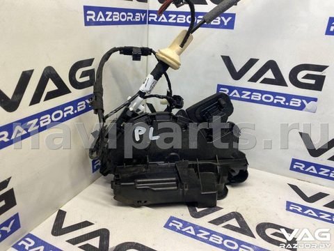 Замок двери передней левой Volkswagen Tiguan, 2019 г., OEM 17A837015, арт. BVR157-161