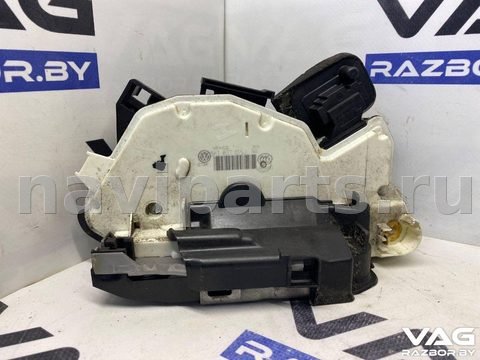 Замок двери передней левой Volkswagen Tiguan, 2019 г., OEM 5K1837015J, арт. BVR158-271