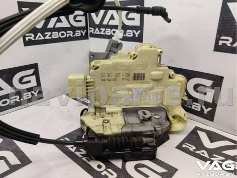 Замок двери передней левой Audi Q7 4L, 2008 г., OEM 3C1837015A, арт. BVR35-205