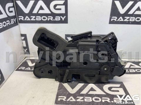 Замок двери передней левой Seat Leon, 2015 г., OEM 5K1837015E, арт. BVR39-71_3, фото 2