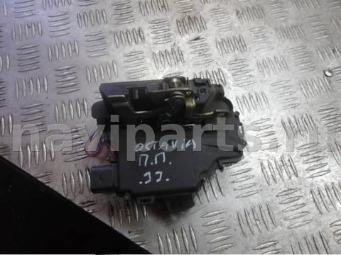 Замок двери передней правой Skoda Octavia, 1999 г., арт. 0218521