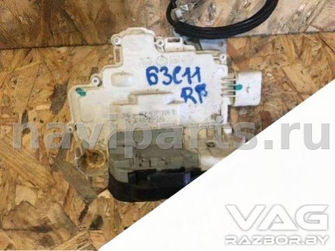 Замок двери передней правой Audi A8 D3 (S8), 2008 г., арт. B43150945