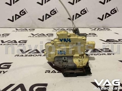 Замок двери передней правой Volkswagen Passat B6, 2008 г., OEM 3C1837016B, арт. BVR4-167_2
