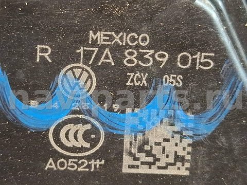 Замок двери задней левой Volkswagen Jetta, 2019 г., OEM 17A839015, арт. 327214, фото 6