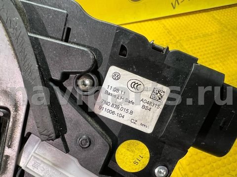 Замок двери задней левой Seat Alhambra, 2013 г., OEM 7N0839015B, арт. 92381_2, фото 4