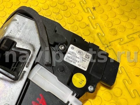 Замок двери задней левой Seat Alhambra, 2018 г., OEM 7N0839015B, арт. 92381_3