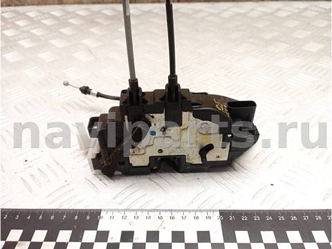 Замок двери задней левой Hyundai Santa Fe, 2011 г., OEM 814102B010, арт. A29024, фото 4