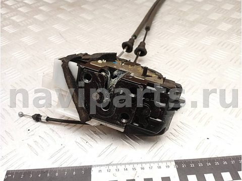 Замок двери задней левой Hyundai Santa Fe, 2011 г., OEM 814102B010, арт. A29024, фото 5