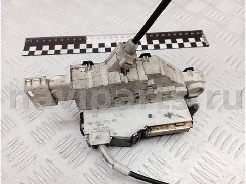 Замок двери задней левой Peugeot 407, 2007 г., OEM 9681337380, арт. A30892, фото 2