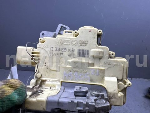 Замок двери задней левой Volkswagen Tiguan, 2007 г., OEM 3C4839015A, арт. B112146668_6, фото 4