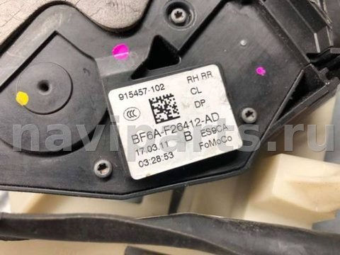 Замок двери задней левой Ford Focus, 2011 г., OEM BF6AF26412AD, арт. B73318977, фото 5