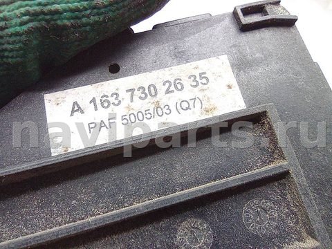 Замок двери задней правой Mercedes ML W163, 2004 г., OEM A1637302635, арт. A27758, фото 6