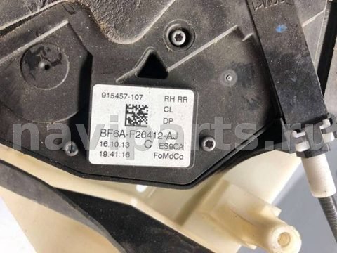 Замок двери задней правой Ford Focus, 2013 г., OEM BF6AF26412AJ, арт. B64794970, фото 4