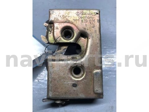 Замок двери задней правой Volkswagen Passat B3, 1990 г., OEM 357839016B, арт. B72062079