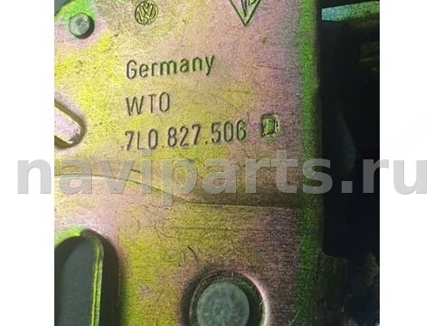 Замок стекла двери багажника Volkswagen Touareg, 2007 г., OEM 7L0827506D, арт. 05444, фото 2
