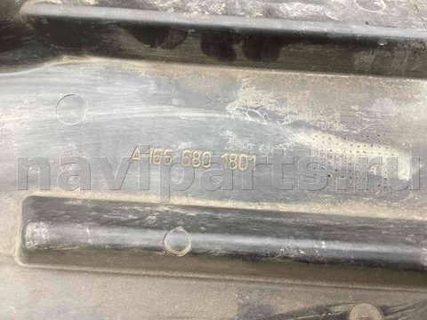 Защита днища Mercedes GLS X166, 2016 г., OEM 1666801801, арт. 00011546V2