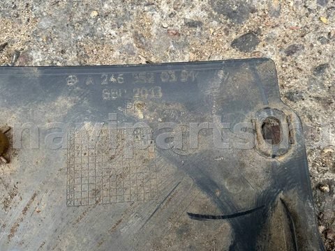 Защита днища Mercedes B W246, 2016 г., OEM A2463520391, арт. 606-2_1, фото 2