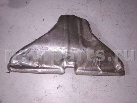 Защита (экран) выпускного коллектора Renault Logan, 2012 г., OEM 8200082645, арт. 2_12996