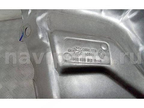 Защита (экран) выпускного коллектора Renault Duster, 2022 г., OEM 140135212R, арт. 2_62055, фото 3
