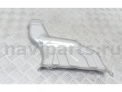Защита (экран) выпускного коллектора Renault Duster, 2022 г., OEM 140135212R, арт. 2_64833