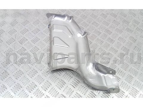 Защита (экран) выпускного коллектора Renault Duster, 2022 г., OEM 140135212R, арт. 2_69275