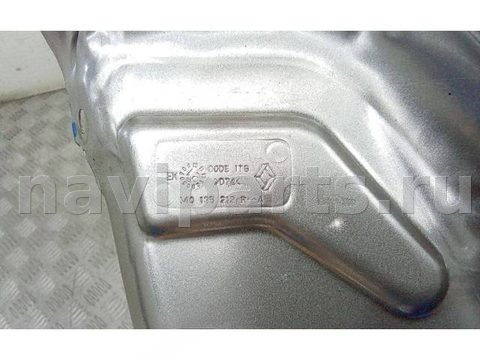 Защита (экран) выпускного коллектора Renault Duster, 2022 г., OEM 140135212R, арт. 2_69703, фото 4