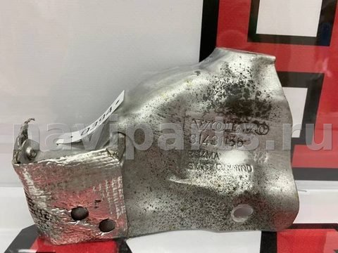 Защита (экран) выпускного коллектора Volvo XC90, 2018 г., OEM 31431156, арт. 315