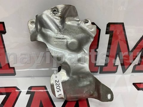 Защита (экран) выпускного коллектора Volvo XC90, 2018 г., OEM 31493449, арт. 318