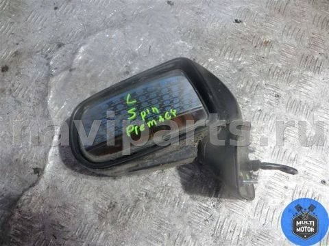Зеркало наружное левое Mazda Premacy, 2001 г., арт. 00092256