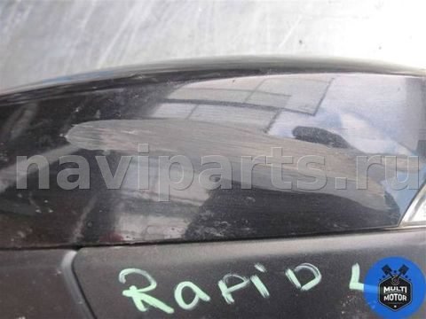 Зеркало наружное левое Skoda Rapid, 2016 г., арт. 00100286, фото 5