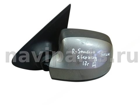 Зеркало наружное левое Renault Sandero Stepway, 2017 г., арт. 1056722549