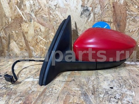 Зеркало наружное левое Skoda Rapid, 2013 г., OEM 5JC857407A, арт. 107813599