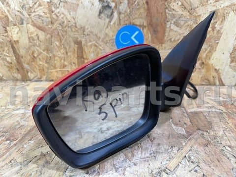 Зеркало наружное левое Skoda Rapid, 2013 г., OEM 5JC857407A, арт. 107813599, фото 4