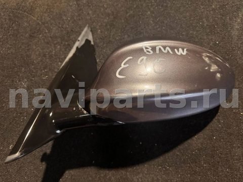 Зеркало наружное левое BMW 3 E90/E91/E92/E93, 2005 г., OEM E1010803, арт. 113063793