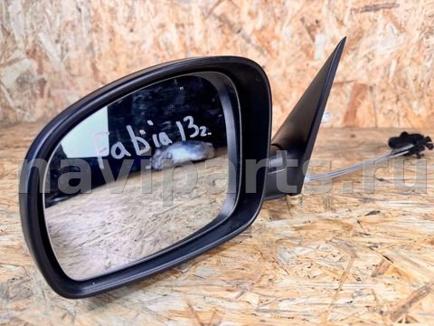 Зеркало наружное левое Skoda Fabia, 2013 г., OEM 5J2857501AT, арт. 113705011, фото 2