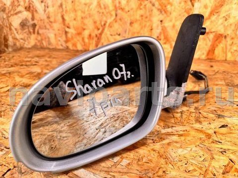Зеркало наружное левое Volkswagen Sharan, 2007 г., OEM Z8Q30203R, арт. 113705061, фото 3