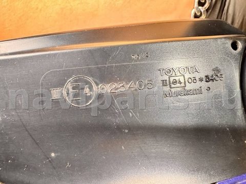 Зеркало наружное левое Toyota Verso, 2013 г., арт. 114793368, фото 3