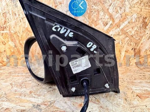 Зеркало наружное левое Honda Civic, 2008 г., OEM 97310952, арт. 114799183, фото 5