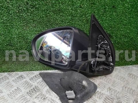 Зеркало наружное левое Nissan Qashqai+2, 2009 г., арт. 62465