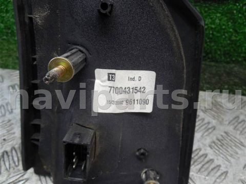 Зеркало наружное левое Renault Scenic, 2001 г., арт. 68636, фото 3