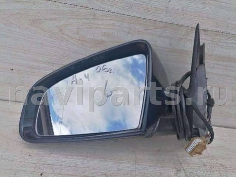 Зеркало наружное левое Audi A4, 2004 г., арт. 73780130, фото 2