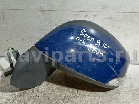 Зеркало наружное левое Renault Scenic, 2010 г., арт. 88335964