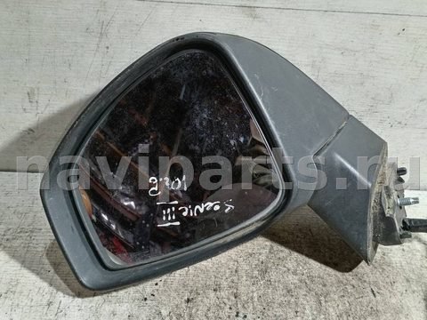 Зеркало наружное левое Renault Scenic, 2010 г., арт. 88335964, фото 2