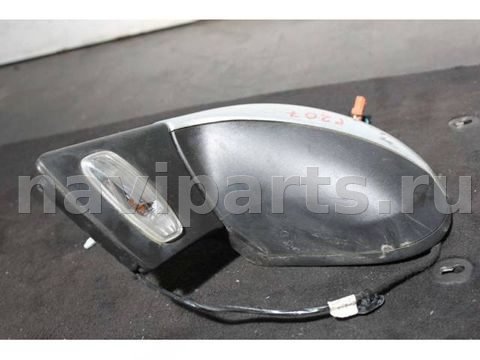 Зеркало наружное левое Peugeot 207, 2007 г., OEM 96806498XT, арт. F183