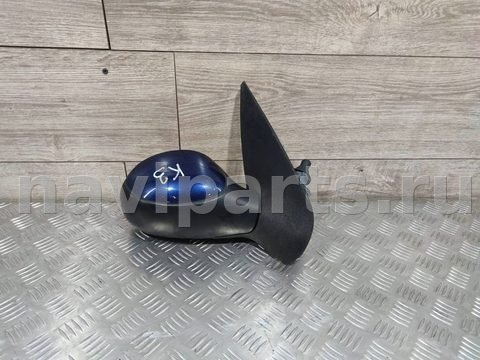Зеркало наружное правое Peugeot 206, 2006 г., OEM 8154JC, арт. 17898053