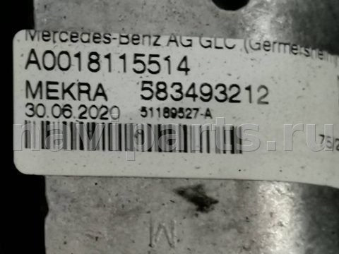 Зеркало наружное правое Mercedes Sprinter, 2000 г., OEM A0018115514, арт. 22745666, фото 7